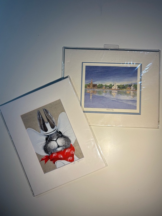 Other - Artisan Wall Prints - Western Rabbit and Mahone Bay